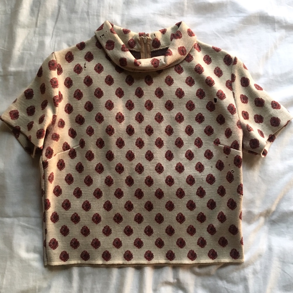 Vintage: 1960s Mock Neck Knit